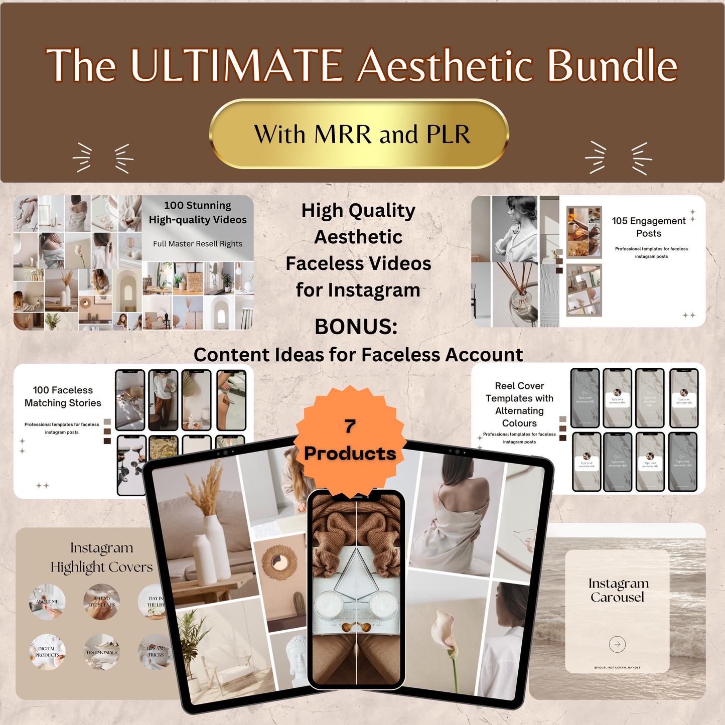 Faceless Digital Marketing Guides Bundle. 11 unique DFY guides and playbooks with MRR for Faceless Marketing. My Entire Store Collection.